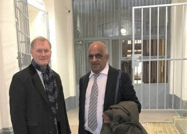 Sir David Amess MP visits British Citizen held in Czech Prison